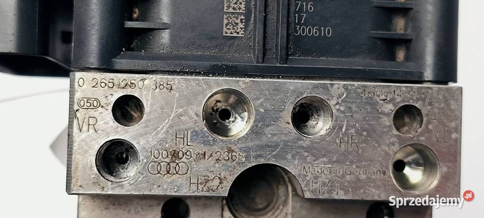 POMPA ABS HAMULCOWA AUDI A8 D4 4H0907379B osobowe Lipno