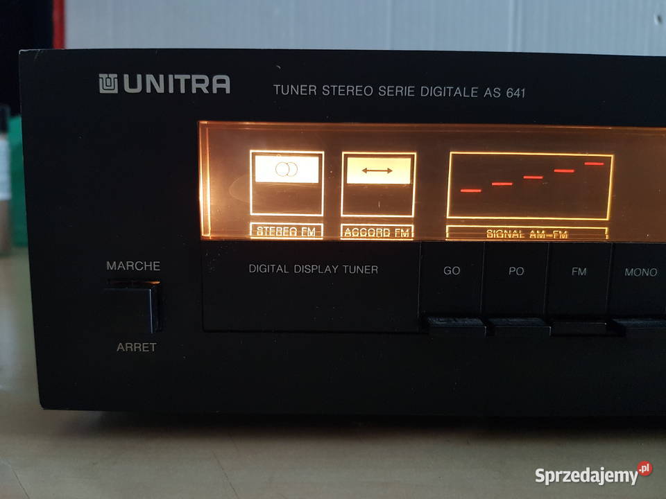 nitra AS641 Radio unitra AS 641 sprawne tuner Milicz sprzedam