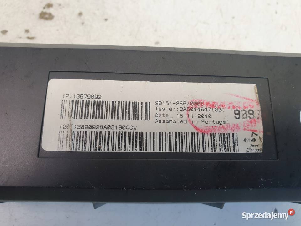 Opel Meriva II B MODUŁ STEROWNIK KLIMATYZACJI Rudka