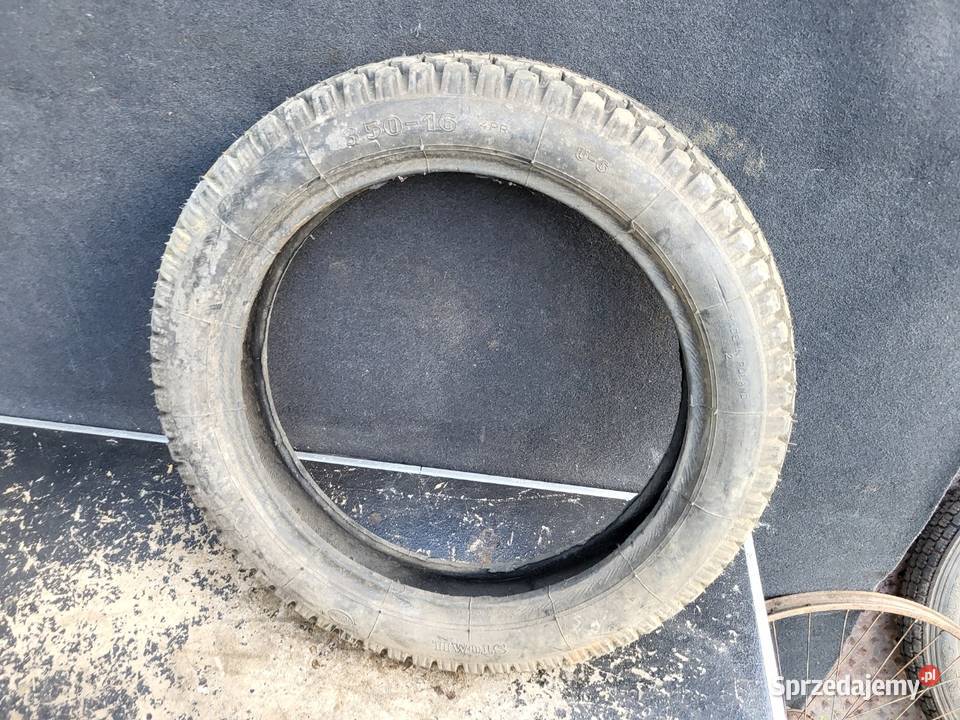 NOWA Z EPOKI OPONA STOMIL 350 16 SIMSON MZ WSK Rybnik