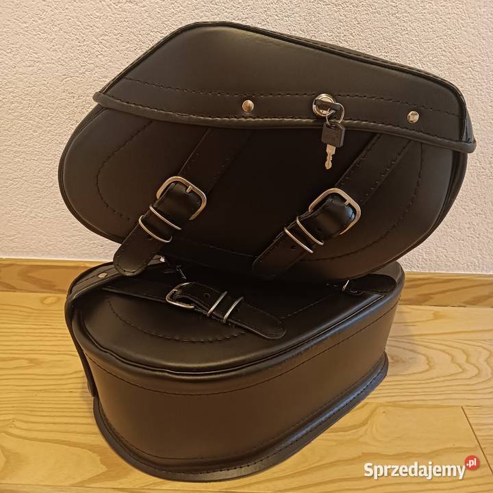 Sakwy Boczne Skóra Naturalna Zamki Chopper lubelskie Lublin