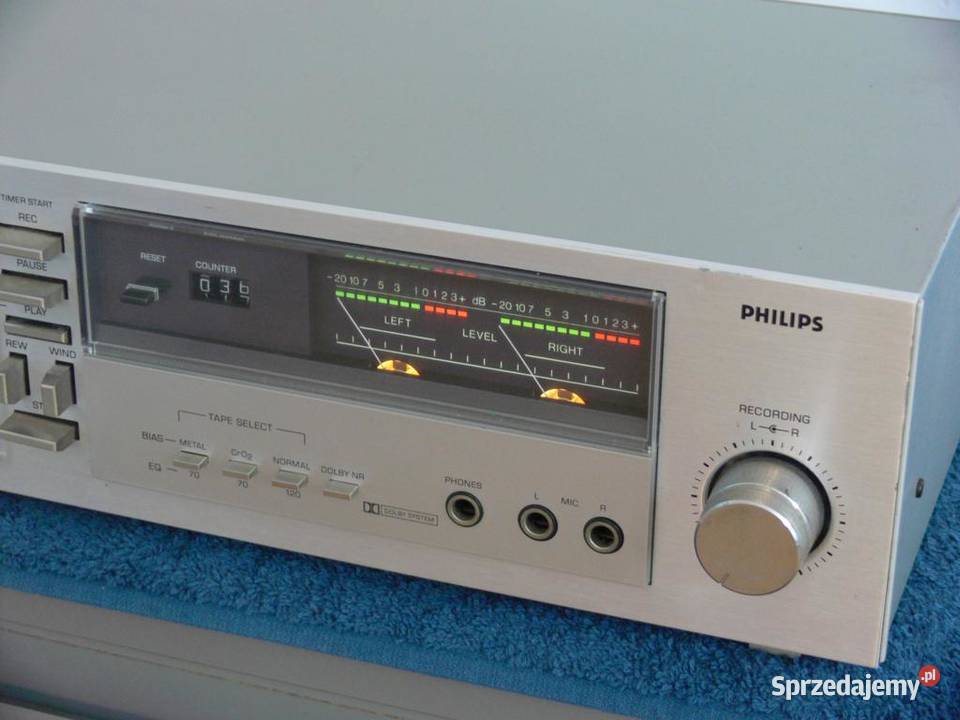 Magnetofon Philips F6210 Vintage WYSYŁKA Jasło