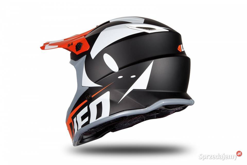 KASK DZIECIĘCY CROSS ENDURO ORANGE SL 2023 kaski