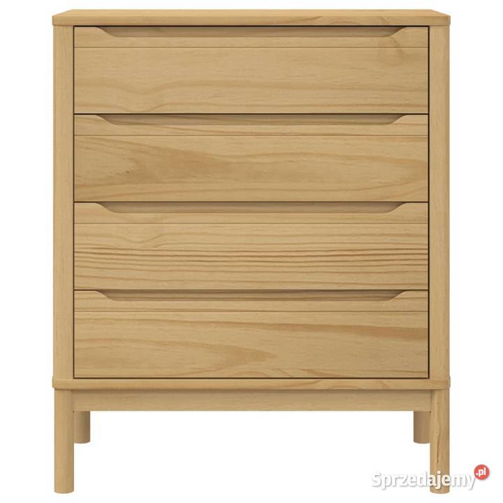 vidaXL Komoda FLORO woskowy brązSKU374008 Warszawa