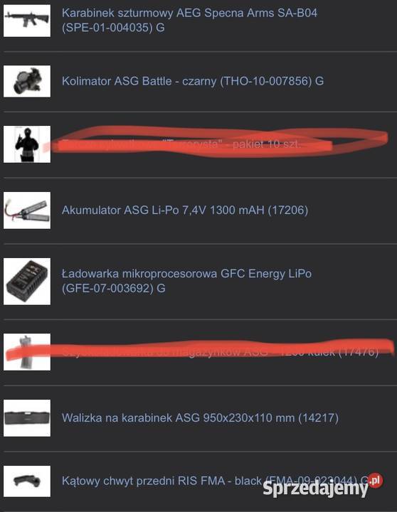 Replika ASG Specna Arms SAB04 Łódź sprzedam