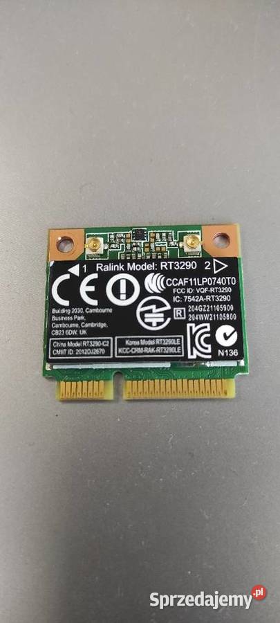 HP Pavilion G7 2210sw wszystkie części zasilacz Taktowanie 2400 Brzozów