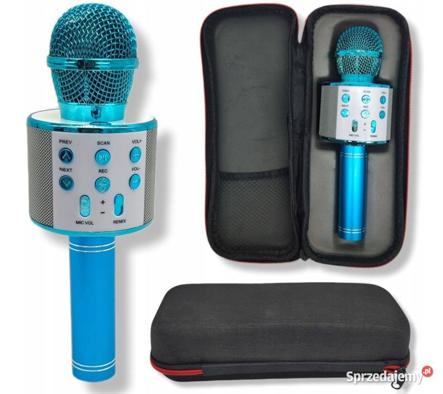 MIKROFON KARAOKE DZIECI BEZPRZEWODOWY GŁOŚNIK