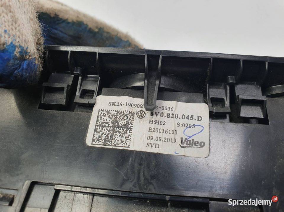 PANEL KLIMATYZACJI SKODA FABIA III 6V0820045D Lipno