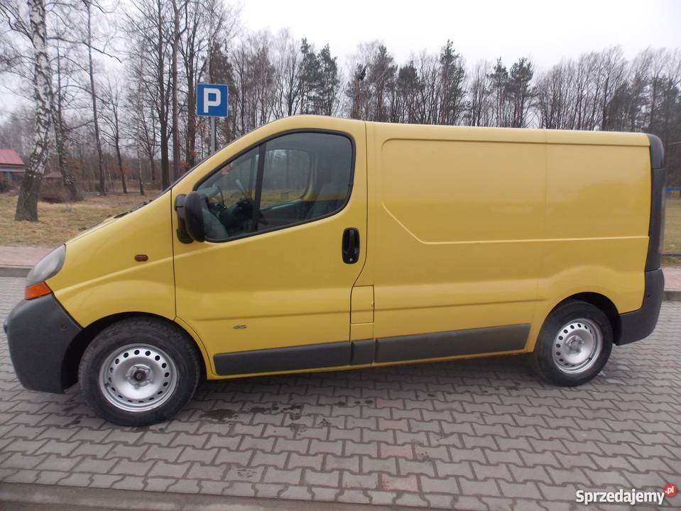 Renault Trafic 2003 Klimatyzacja Hak 6biegów 5os żółty lubelskie Poniatowa