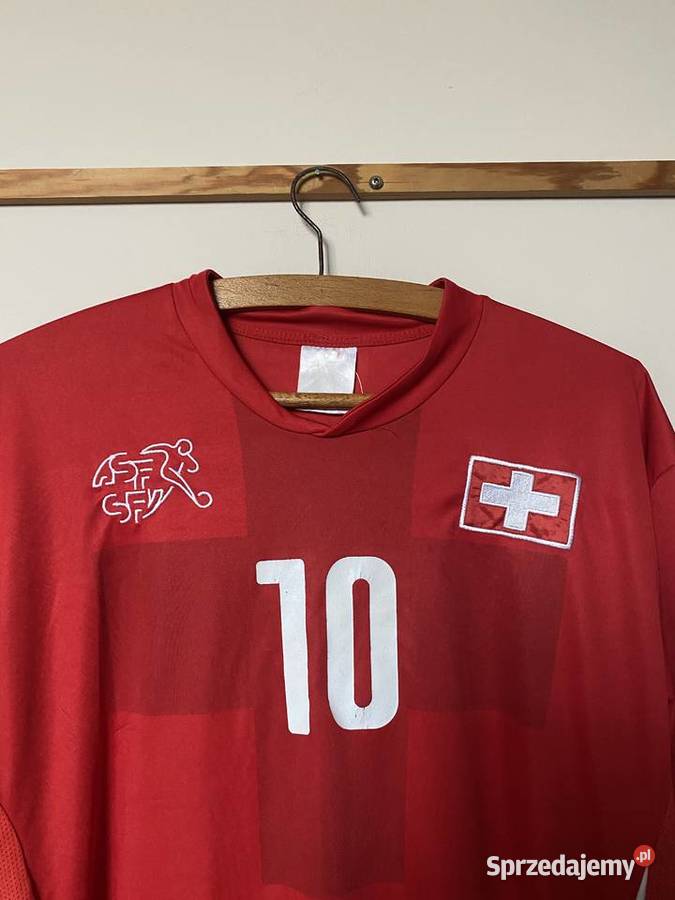 SZWAJCARIA 10 XHAKA 2014 2015 XL UNIKAT dolnośląskie Wrocław