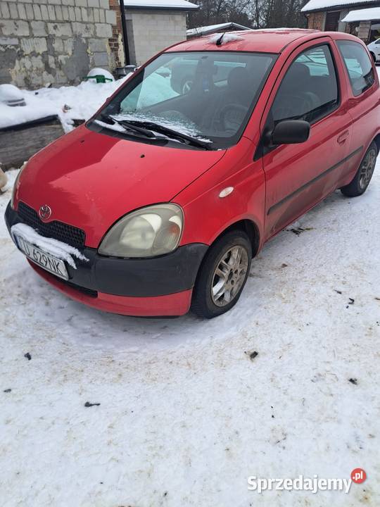 Toyota Yaris 10 benzyna oplacona sprawna nieuszkodzony Biała Podlaska