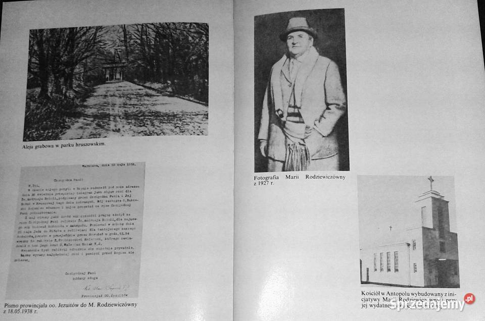 Opowieść o Marii Rodziewiczównie Jan Głuszenia Chełm sprzedam