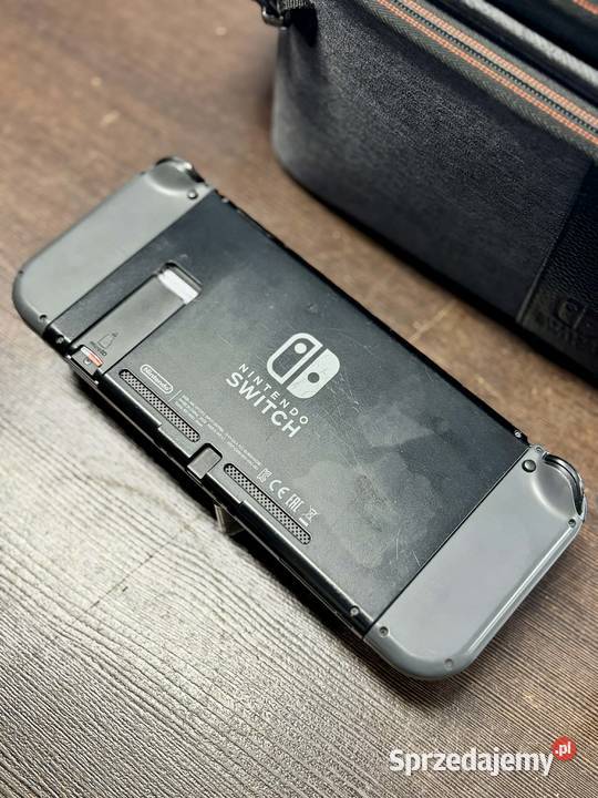 Konsola Nintendo Switch HAC00101 Szara Akcesoria Elbląg