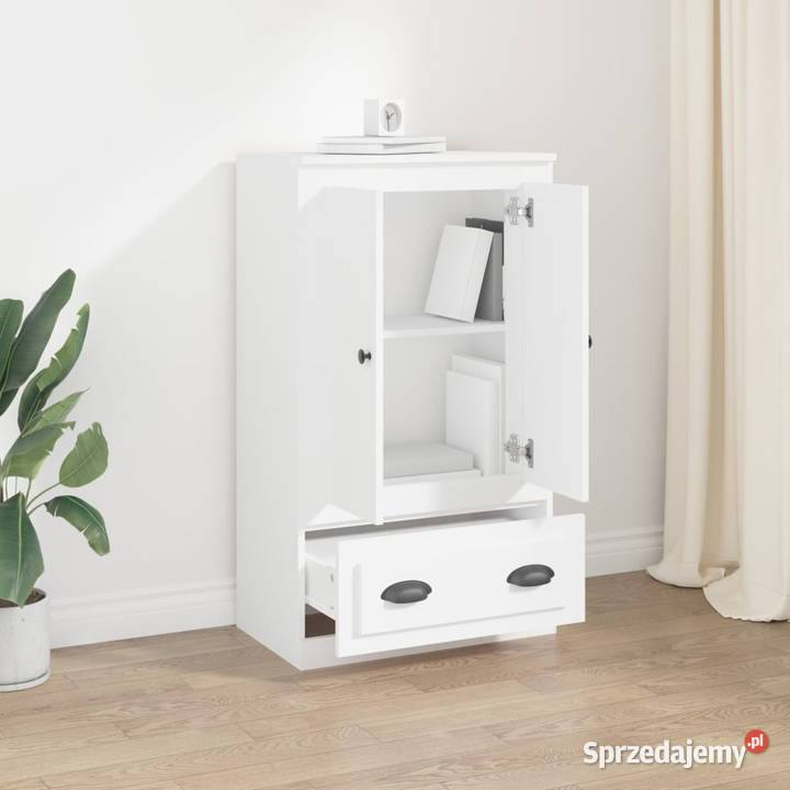 Kredens biały 60x355x1035 materiał mazowieckie