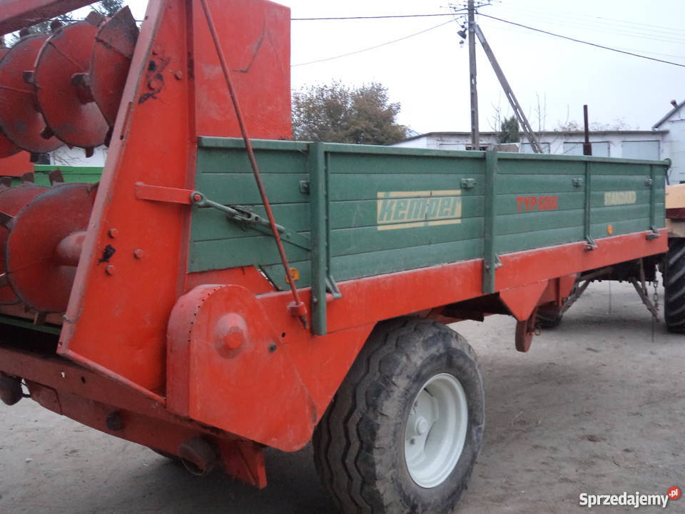 Rozrzutnik obornika Kemper nie Mengel strautmann Maciejowice sprzedam