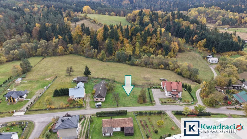 Ogłoszenie grunt Bezmiechowa Górna 1800m2 sprzedam