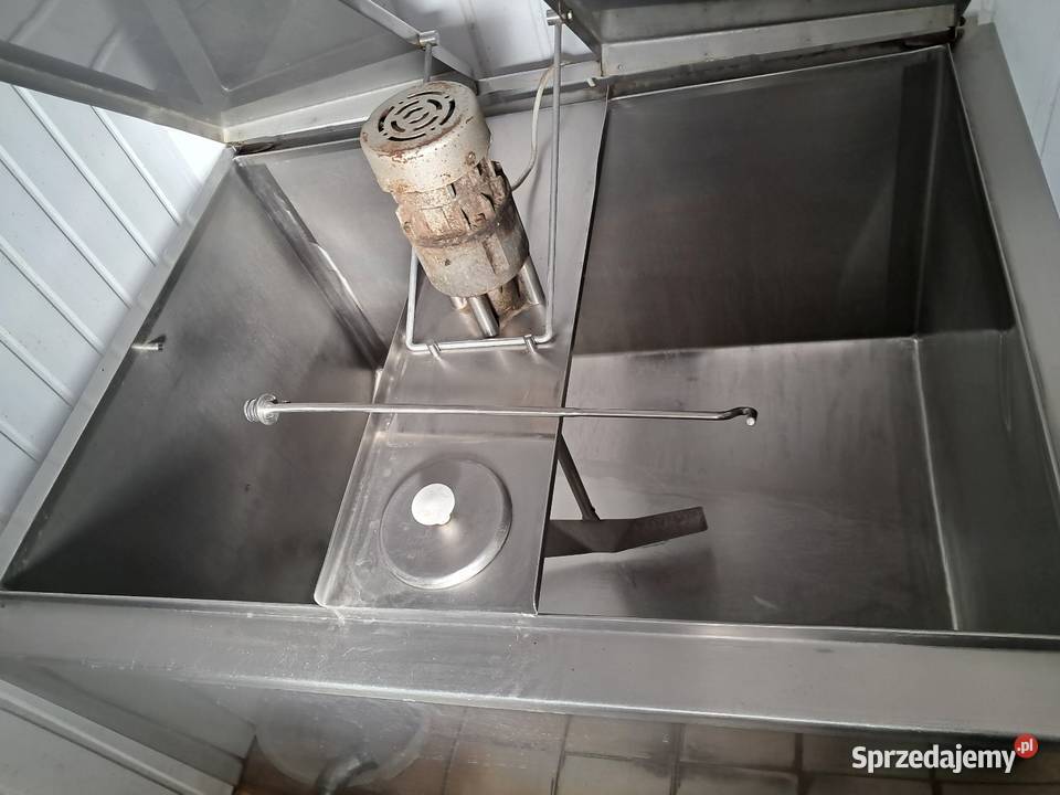 Zbiornik schladzalnik do mleka dojarka konwia Szumanie-Pustoły