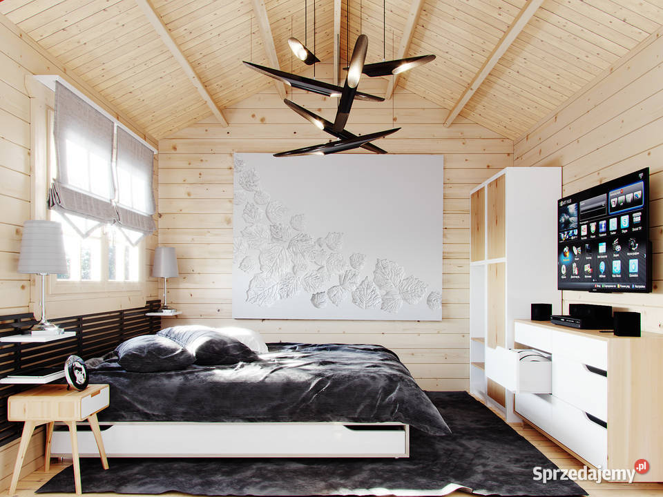 Domek drewniany 35m2 bez pozwolenia na działkę Elbląg