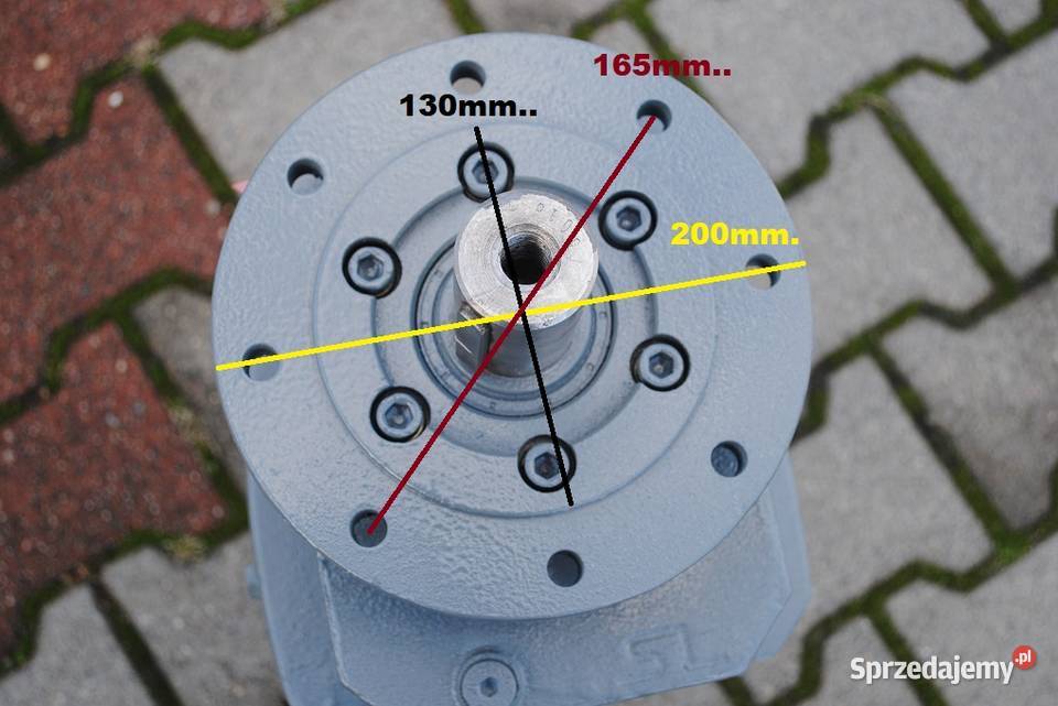 Motoreduktor kołnierzowy 15kw 48obrmin Firmy Kargowa