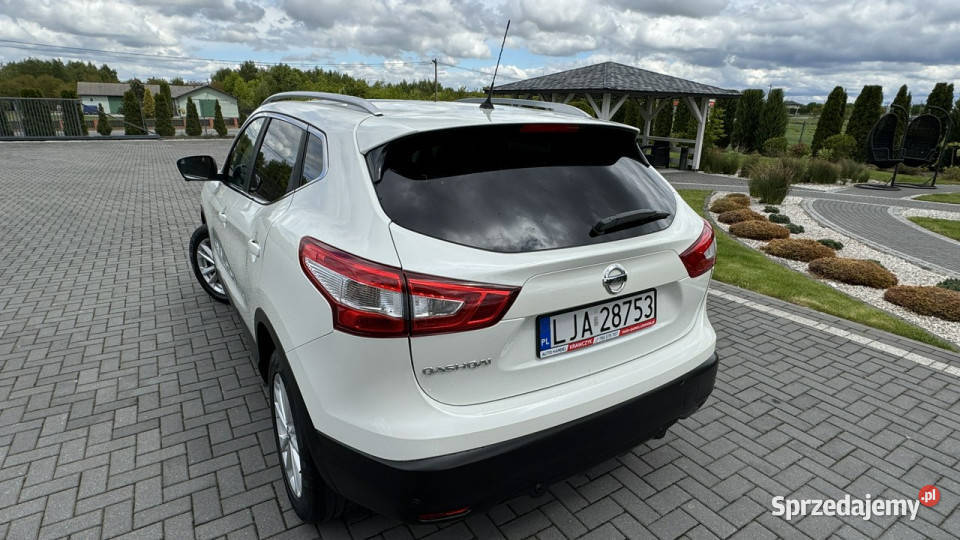 Nissan Qashqai Zarejestrowany Kamera 360 NAVI nieuszkodzony lubelskie Modliborzyce