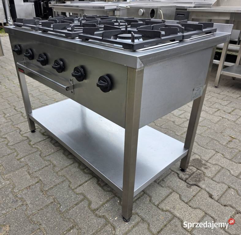 Kuchnia Gazowa 6 Palnikowa KROMET 36 kW M1089 N Nowe Skalmierzyce