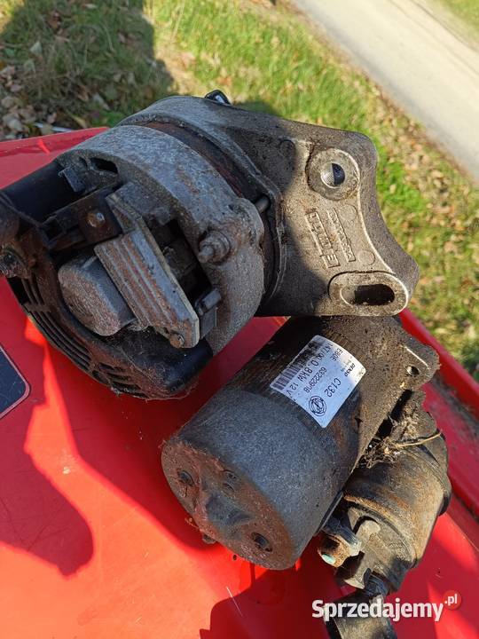Alternator Fiat Seicento rozrusznik 900 Części samochodowe
