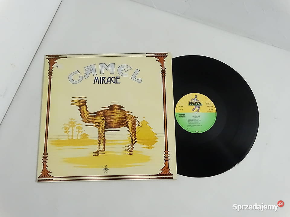 CAMEL Mirage LP Wydanie Niemieckie Nova Decca płyta winylowa Biłgoraj