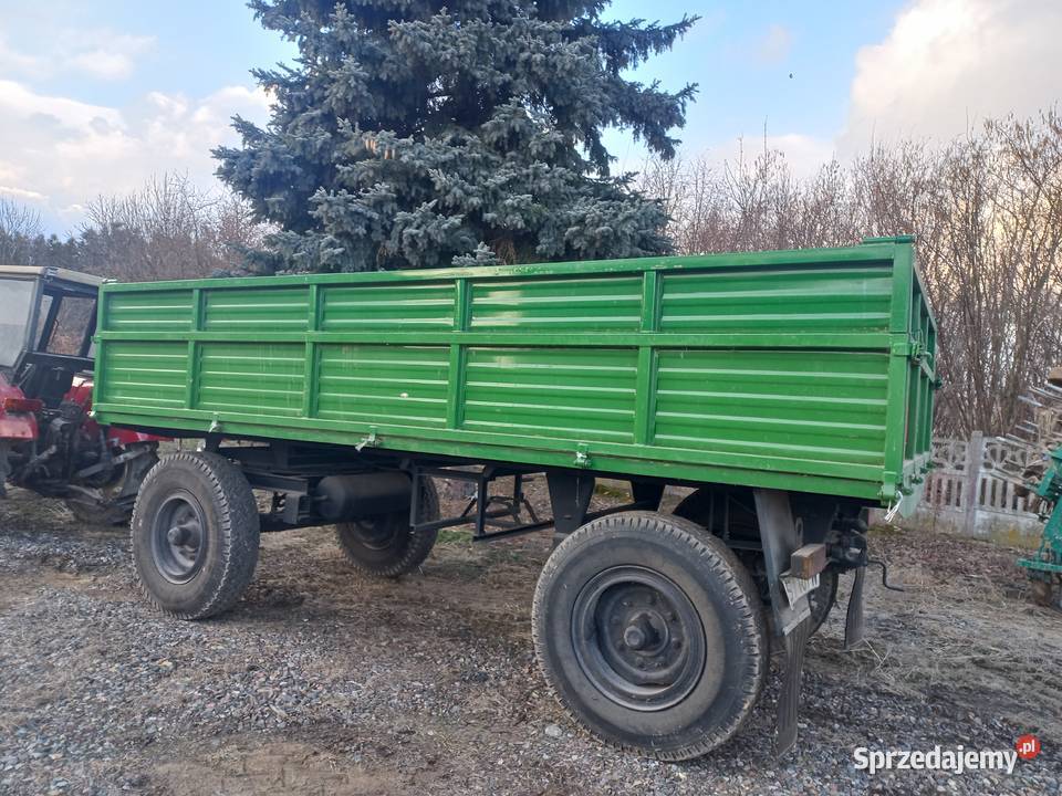 Przyczepa samochodowa rolnicza sztywna hl nowe Pozostałe Błaszki