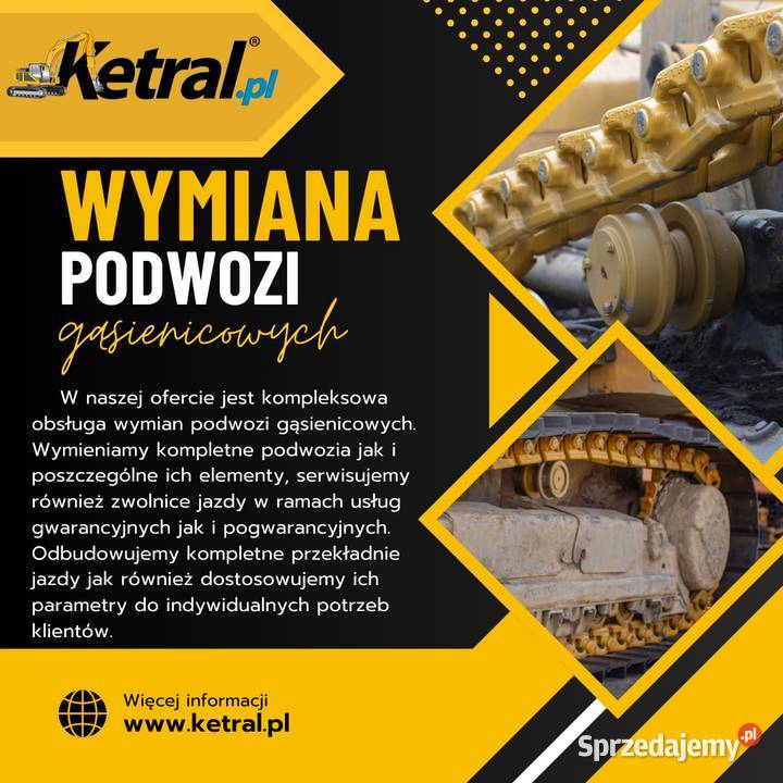 Montaż i wymiana zwolnic przekładni jazdy z Koziegłowy naprawa