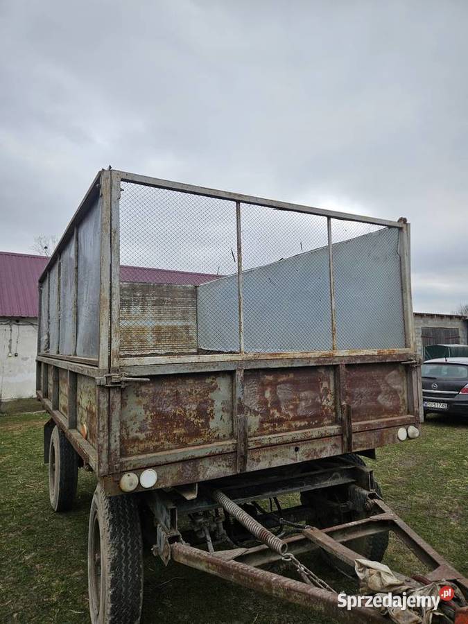 Zabudowa objętościowa przyczepa rolnicza D46D47 Świerkowo