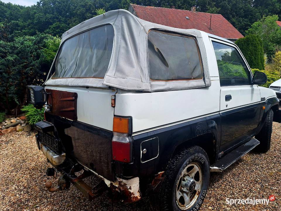 Daihatsu Feroza 44 cabrio dolnośląskie Lwówek Śląski sprzedam
