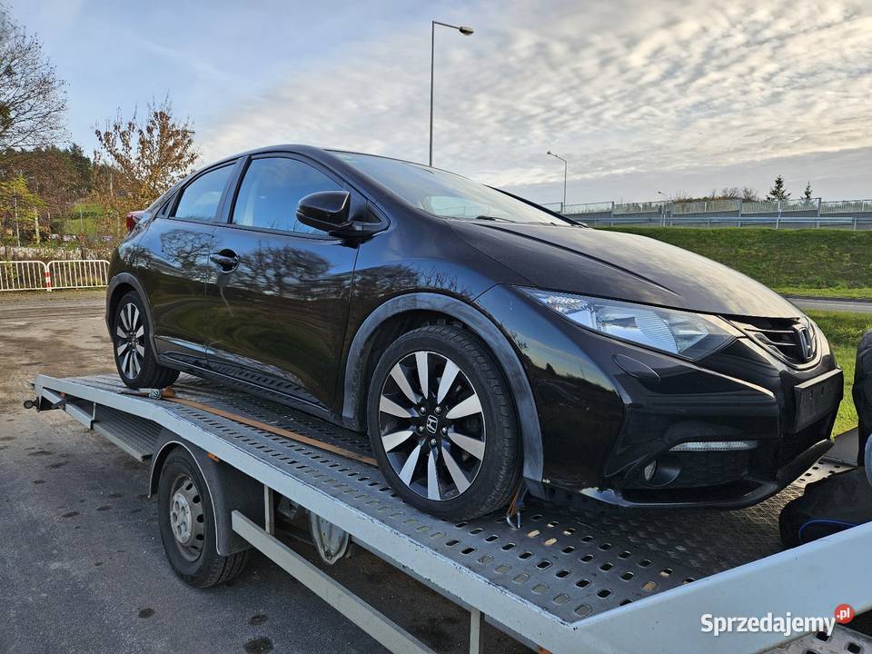 Honda Civic 2015r Kamera Grzane fotele Alufelgi wielkopolskie Czarnków sprzedam