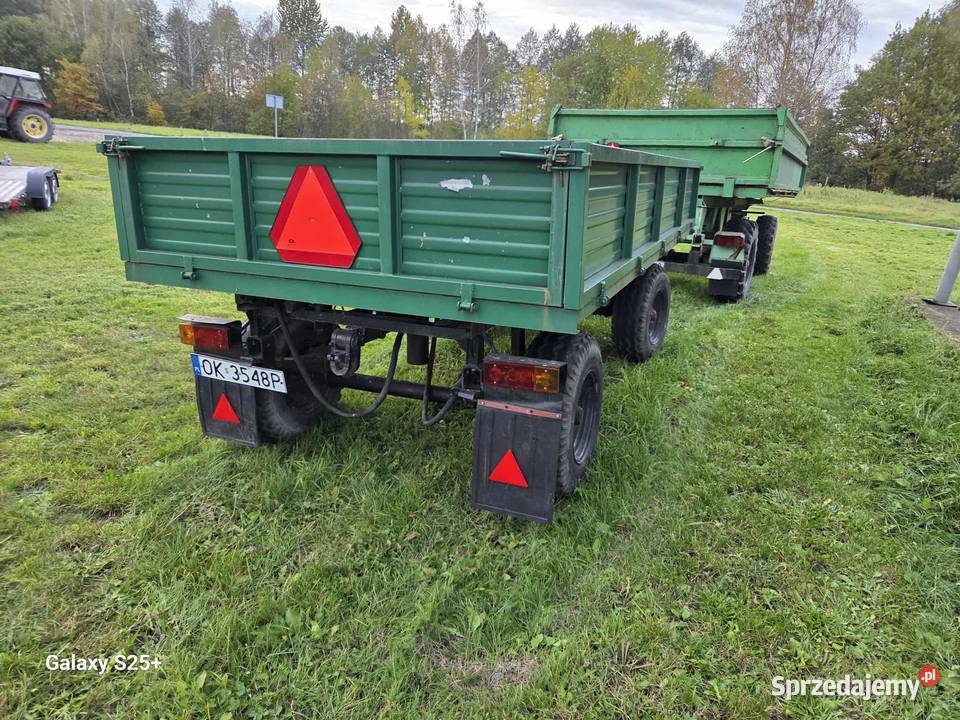 Przyczepa wywrotka 35 t nowa zabudowa sprzedam