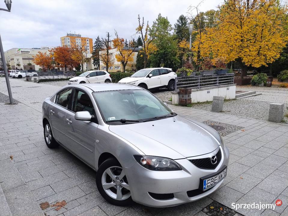 Mazda 3 sedan 16 benzyna gaz LPG do 2034 roku 267555km 3 łódzkie Bełchatów
