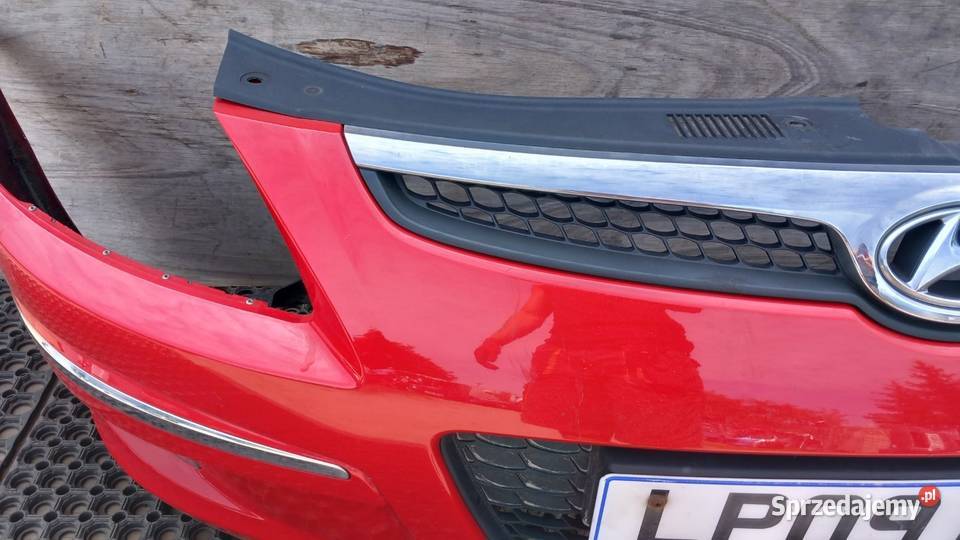 HYUNDAI I30 I ZDERZAK PRZÓD JA HALOGEN wielkopolskie Zbierkowo