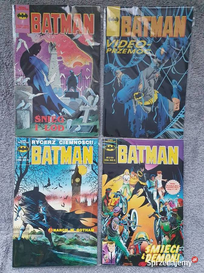 Batman zestaw 11 komiksów TM Semic rocznik 1991