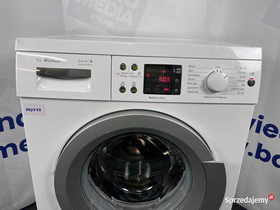 Pralka Bosch EcoSilence Premium 8 1400 A Wiejca