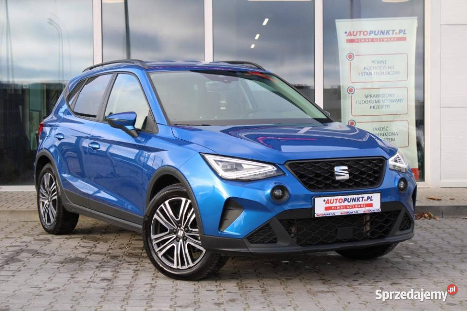 SEAT Arona 2023r Salon Virtual Cockpit CarPlay Gdańsk
