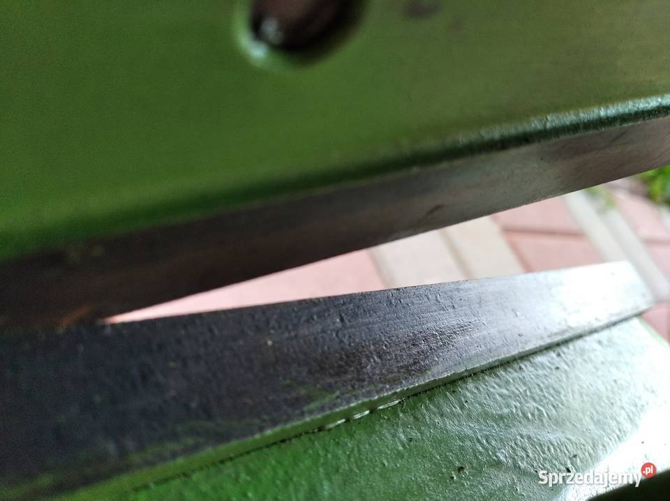 Nożyce stołowe dźwigniowe do blachy drut Kłomnice