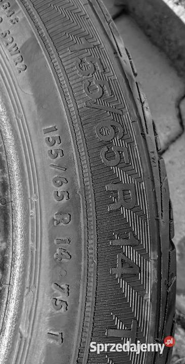 Opona letnia 155 65 R14 2019 Samochodowe Bełchatów