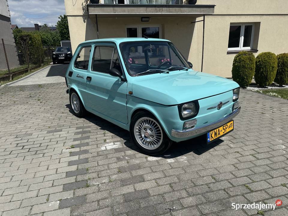 Fiat 126 I seria 1973 Piękny kolor świetny stan