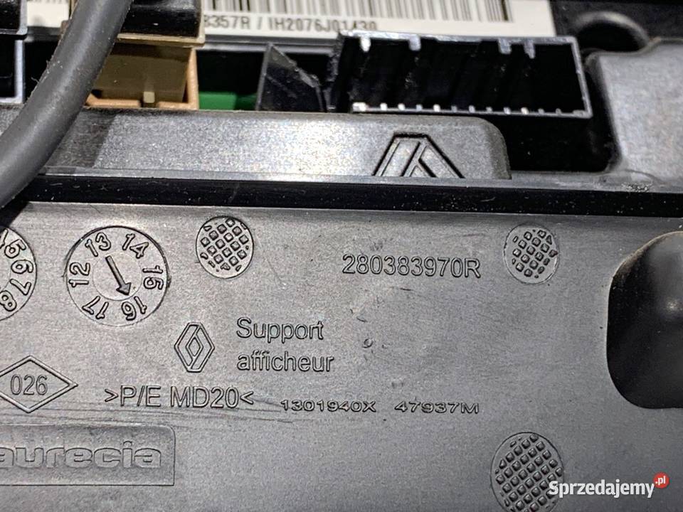 WYŚWIETLACZ RENAULT KANGOO II 259158357R EKRAN