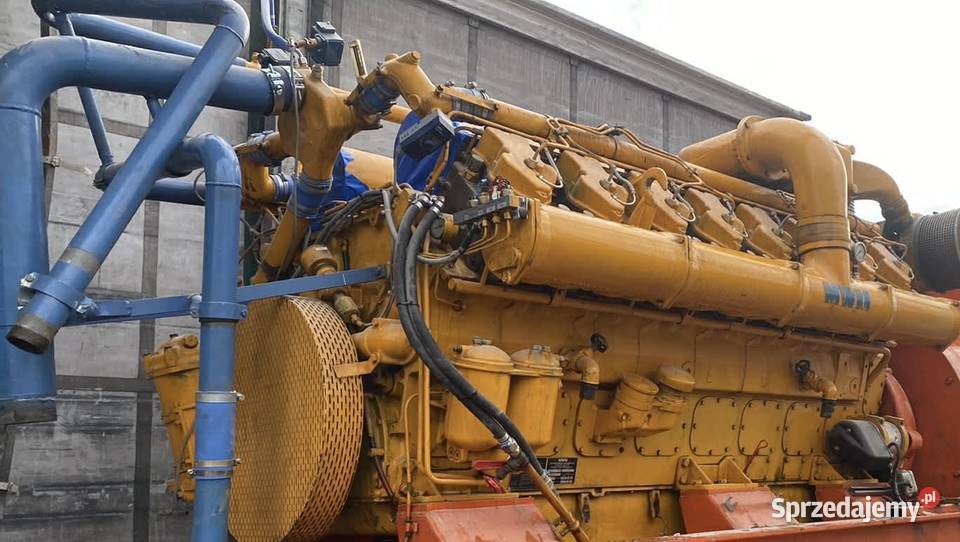 Silnik Przemysłowy MWM V16 Diesel Pozostałe Żmigród