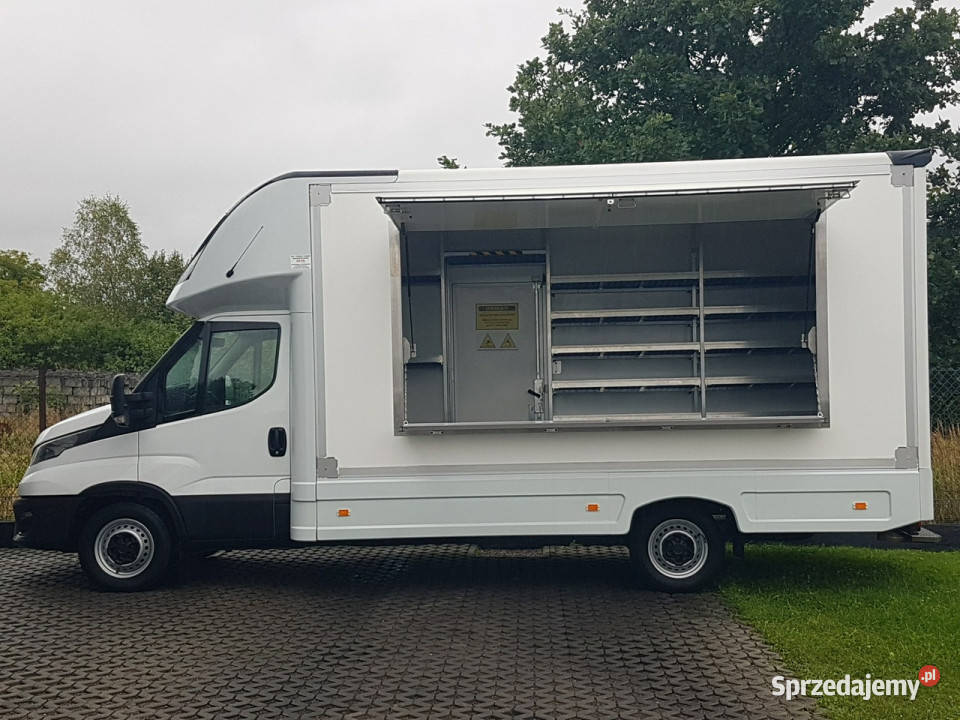 Iveco Daily SKLEP BAR FOODTRUCK KONTENER nieuszkodzony Poręba