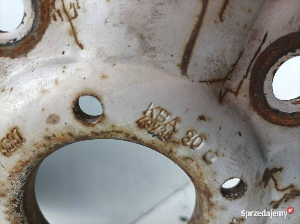 FELGA STALOWA R16 5X160 ET56 OC 66MM 55JX16X56 Samochodowe