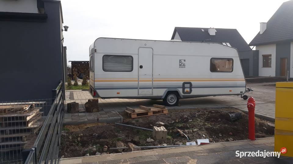 Camping Knaus 580 przyczepka kempingowa Rok produkcji 1991 Wrocław