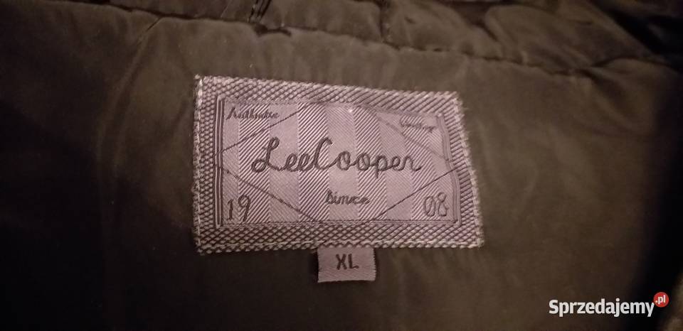 Kurtka zimowa puchowa lee cooper czarny Legionowo