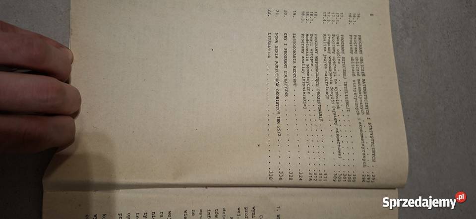 Komputer osobisty IBM PC I wydanie 1988 r Unikat