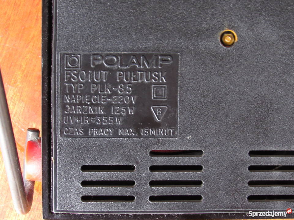 POLAMP Kwarcówka lampa kwarcowa PLK85 100 Kraków