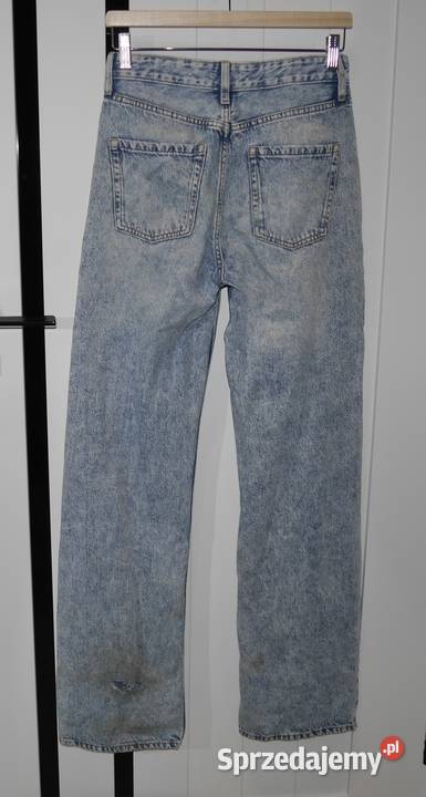 River Island świetne spodnie szerokie nogawki 34 Wrocław